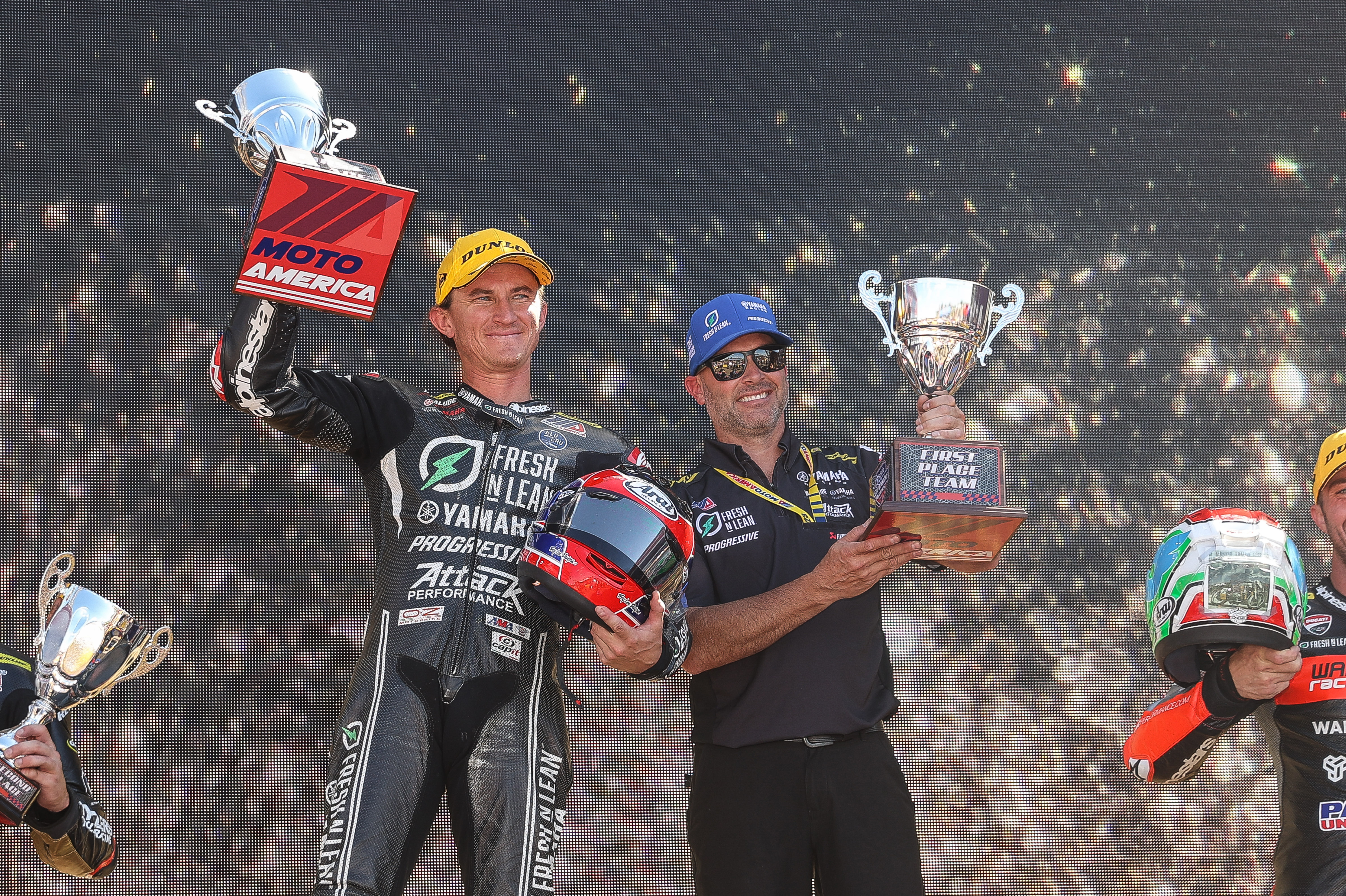 Fresh N Lean Progressive Yamaha Racing’s Jake Gagne scores 35th MotoAmericaSuperbike victory in Race 1 at Brainerd International Raceway