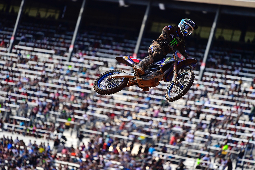 Monster Energy Yamaha Star Racing’s Eli Tomac scores valuable points with a fifth-place finish to manage championship lead