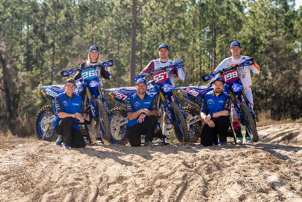 AmPro Yamaha Racing is ready to launch title campaigns at the 2026 GNCC season opener this weekend at Big Buck Farm