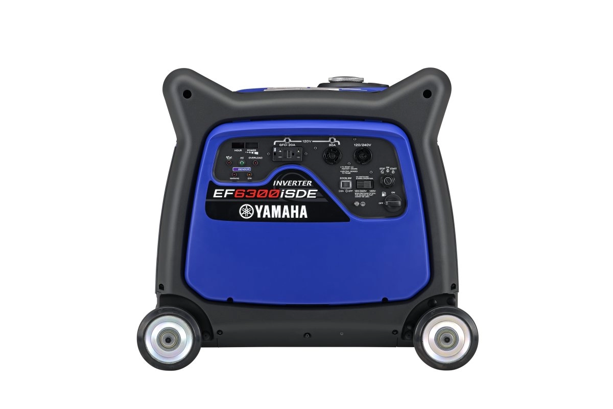 EF6300iSDE GENERATOR Side Profile